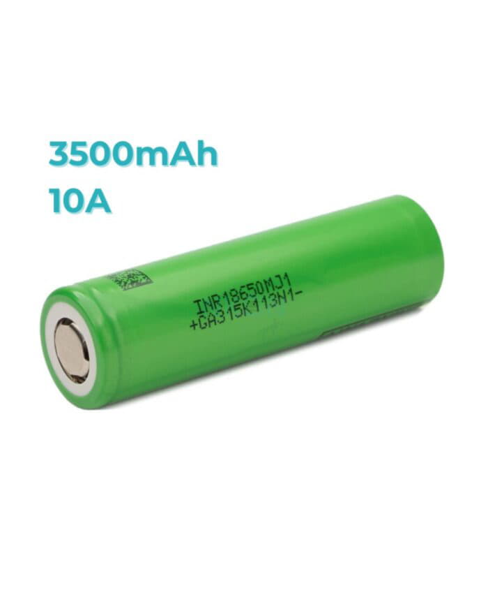 Акумулятор Li-ion 18650 LG INR18650 MJ1 3500mAh 10A плоский плюс