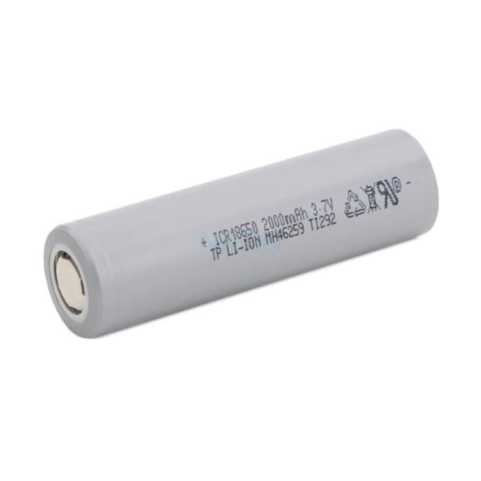 Акумулятор 18650 Tenpower ICR18650-20SG 2000mAh 30A 14mOm li-ion плоский плюс - Зображення 3
