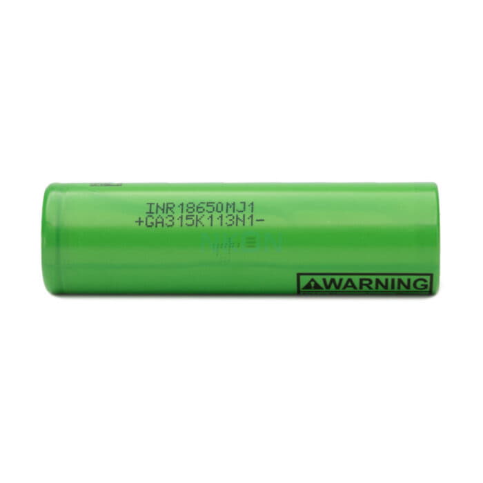 Акумулятор Li-ion 18650 LG INR18650 MJ1 3500mAh 10A плоский плюс - Зображення 3