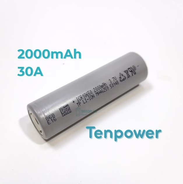 Акумулятор 18650 Tenpower ICR18650-20SG 2000mAh 30A li-ion