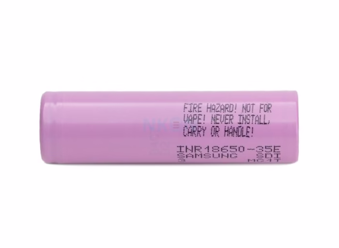 Акумулятор Li-ion 18650 Samsung INR 35E 3500mAh 8A 3.7V - Зображення 3