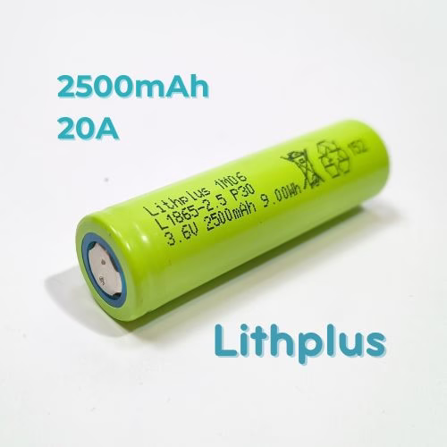 Акумулятор 18650 Li-Ion Lithplus L1865-2.5 P30 2500mAh 20A Демонтований