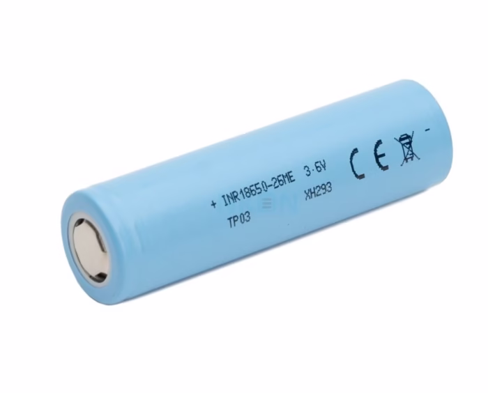 Акумулятор 18650 Tenpower 2600mAh 10/15A li-ion плаский плюс