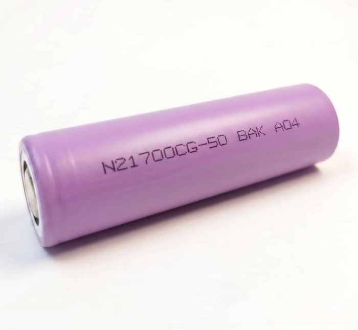 Акумулятор 21700 BAK N21700CG-50 5000mAh