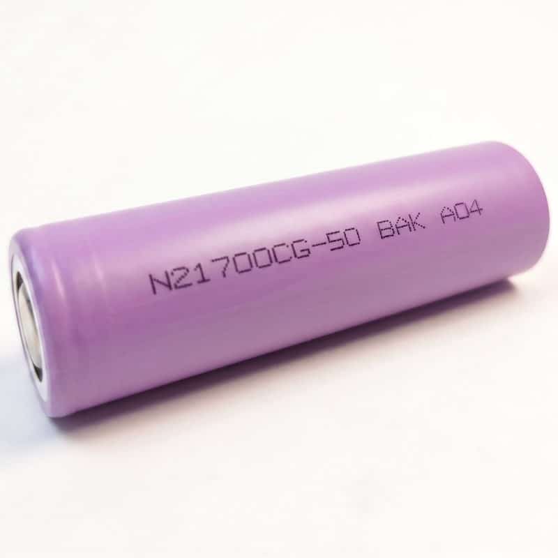 Акумулятор 21700 BAK N21700CG-50 5000mAh