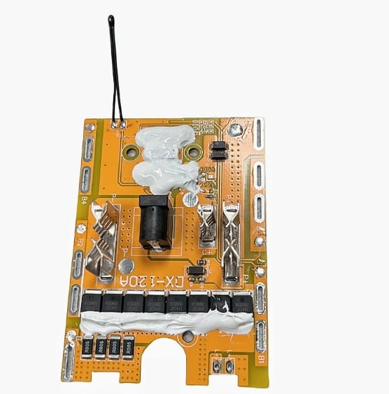 Плата BMS Контролер 5S 21V DX-120А 8MOS з термодатчиком - Зображення 3