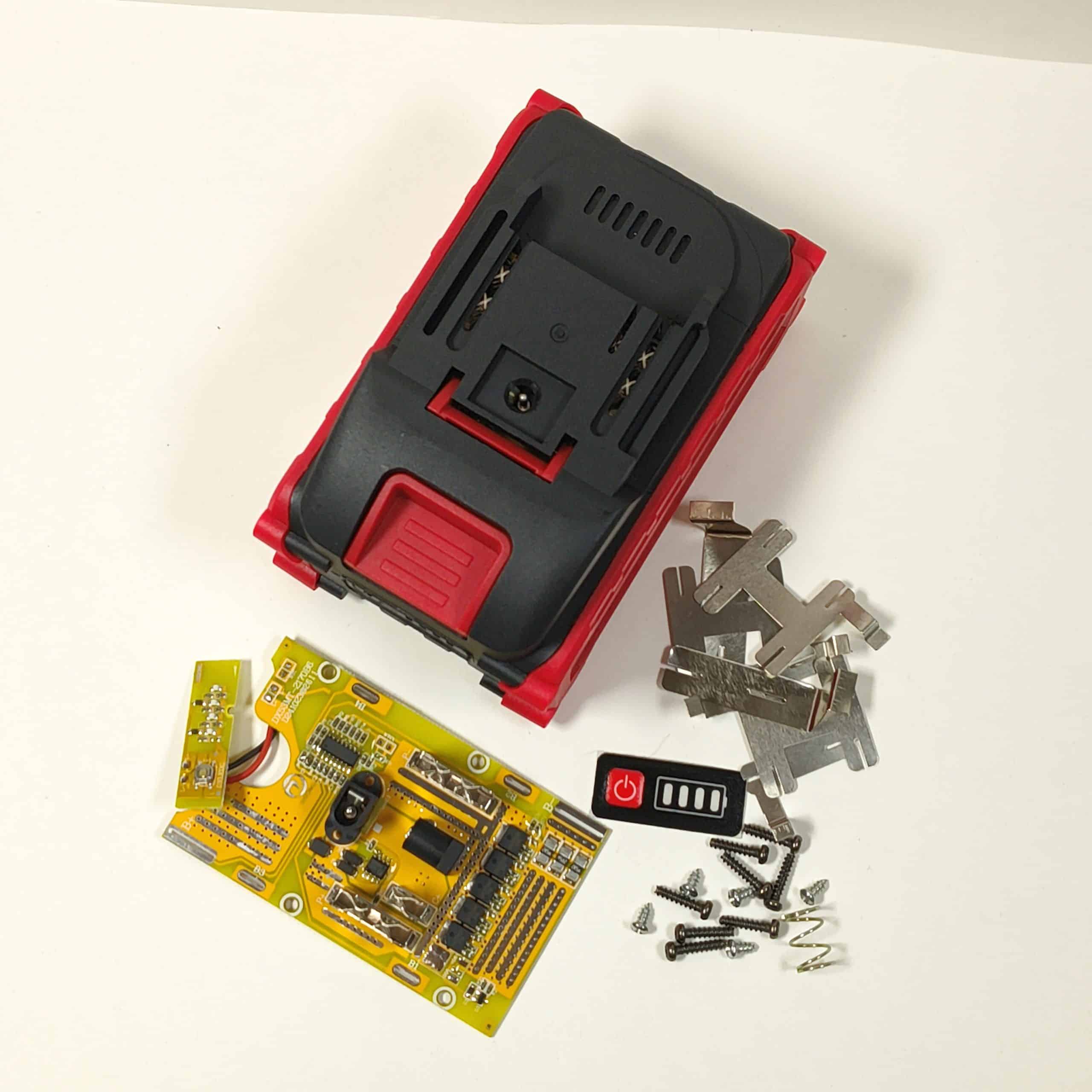 Корпус для акумулятора 21В Makita 5S2P на 10 21700 з BMS та LED-індикацією - Зображення 5