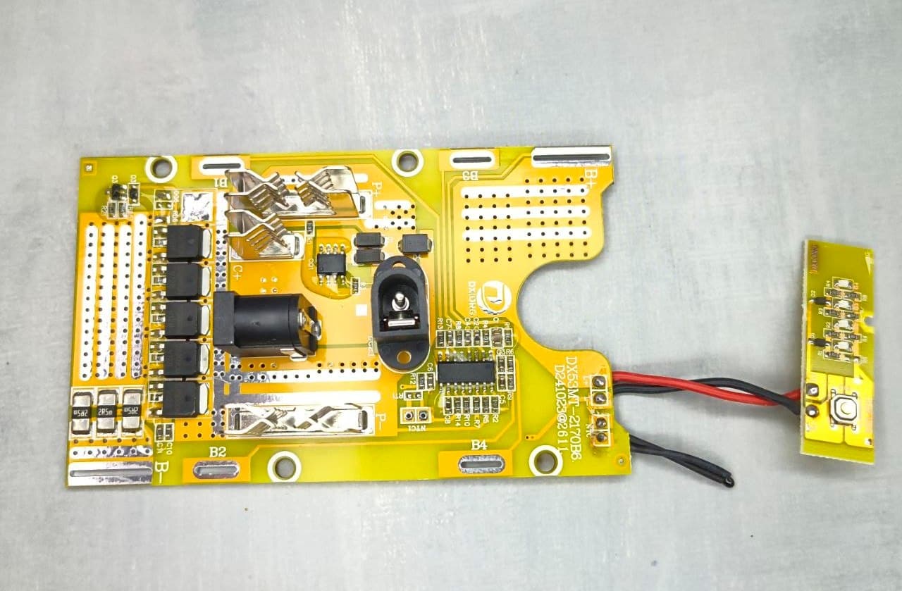 Плата БМС 5S 18V DX53MT-2170B 5MOS Makita М1 - Зображення 3