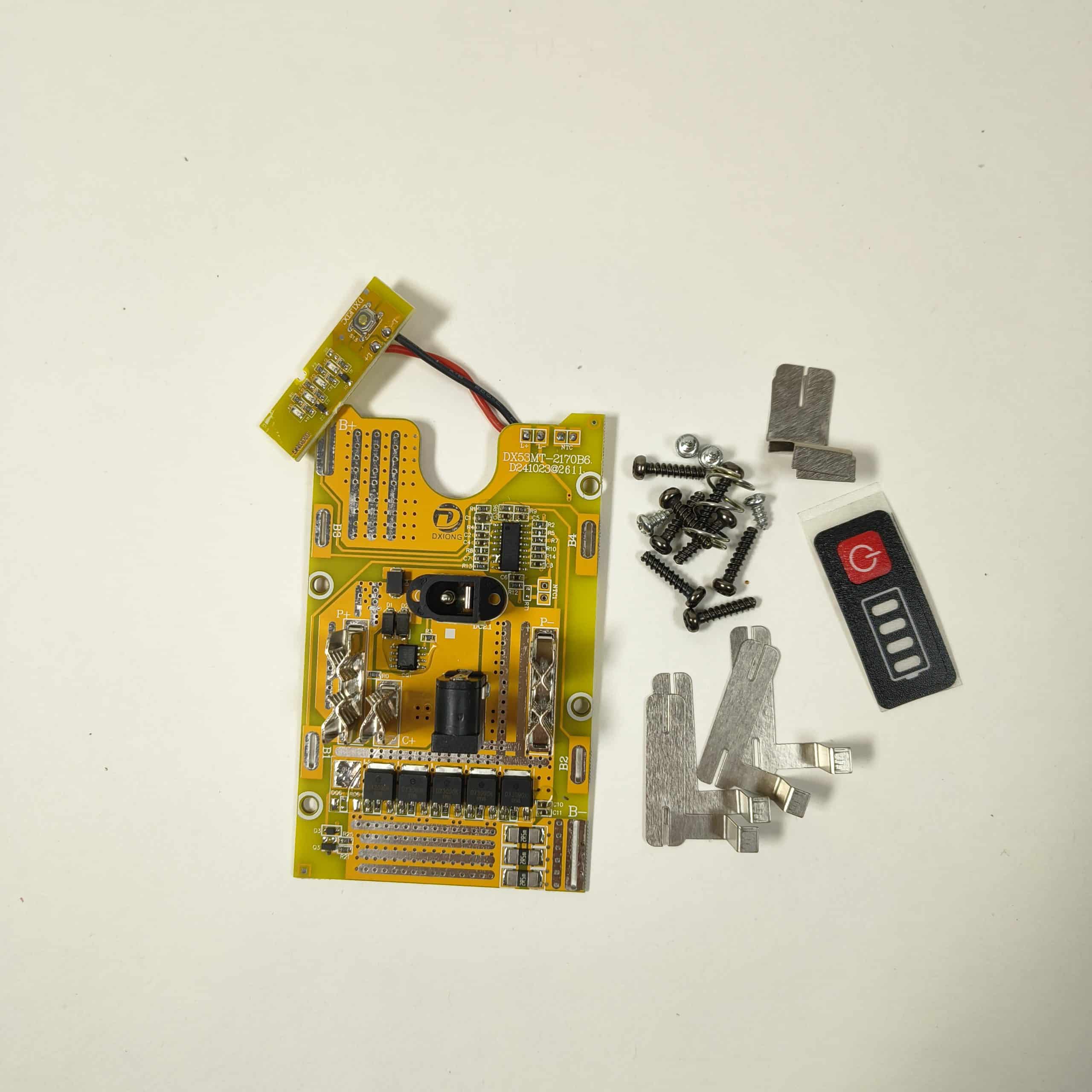 Корпус для акумулятора 21В Makita 5S1P на 5 21700 з BMS та LED-індикацією - Зображення 10