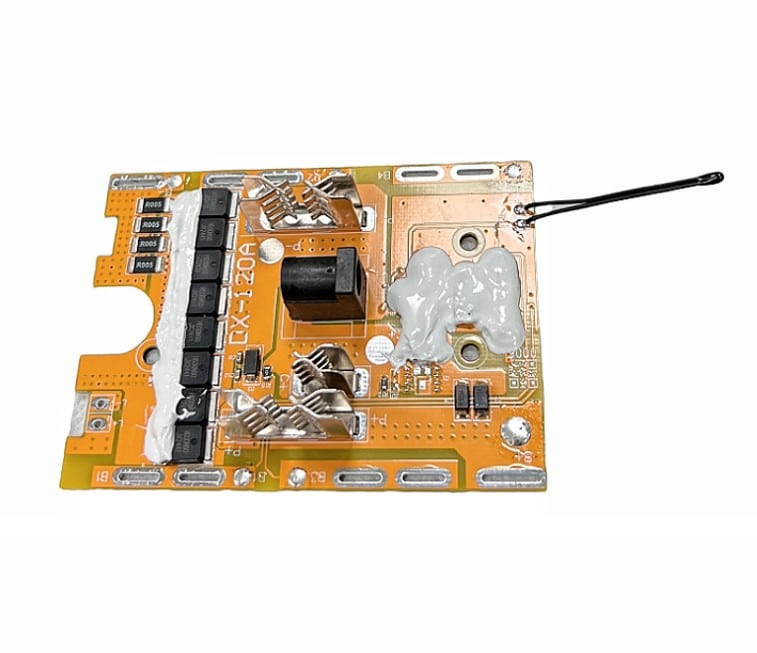 Плата BMS Контролер 5S 21V DX-120А 8MOS з термодатчиком