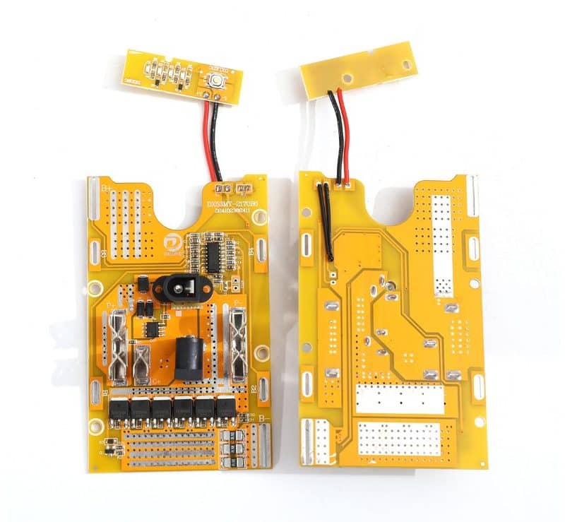 Плата БМС 5S 18V DX53MT-2170B 5MOS Makita М1