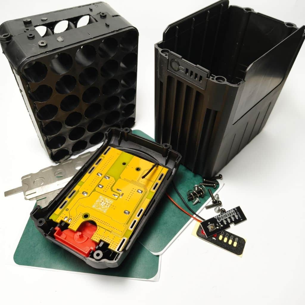 Корпус для акумулятора 21В Makita 5S6P на 30 18650 з BMS та LED індикацією - Зображення 2