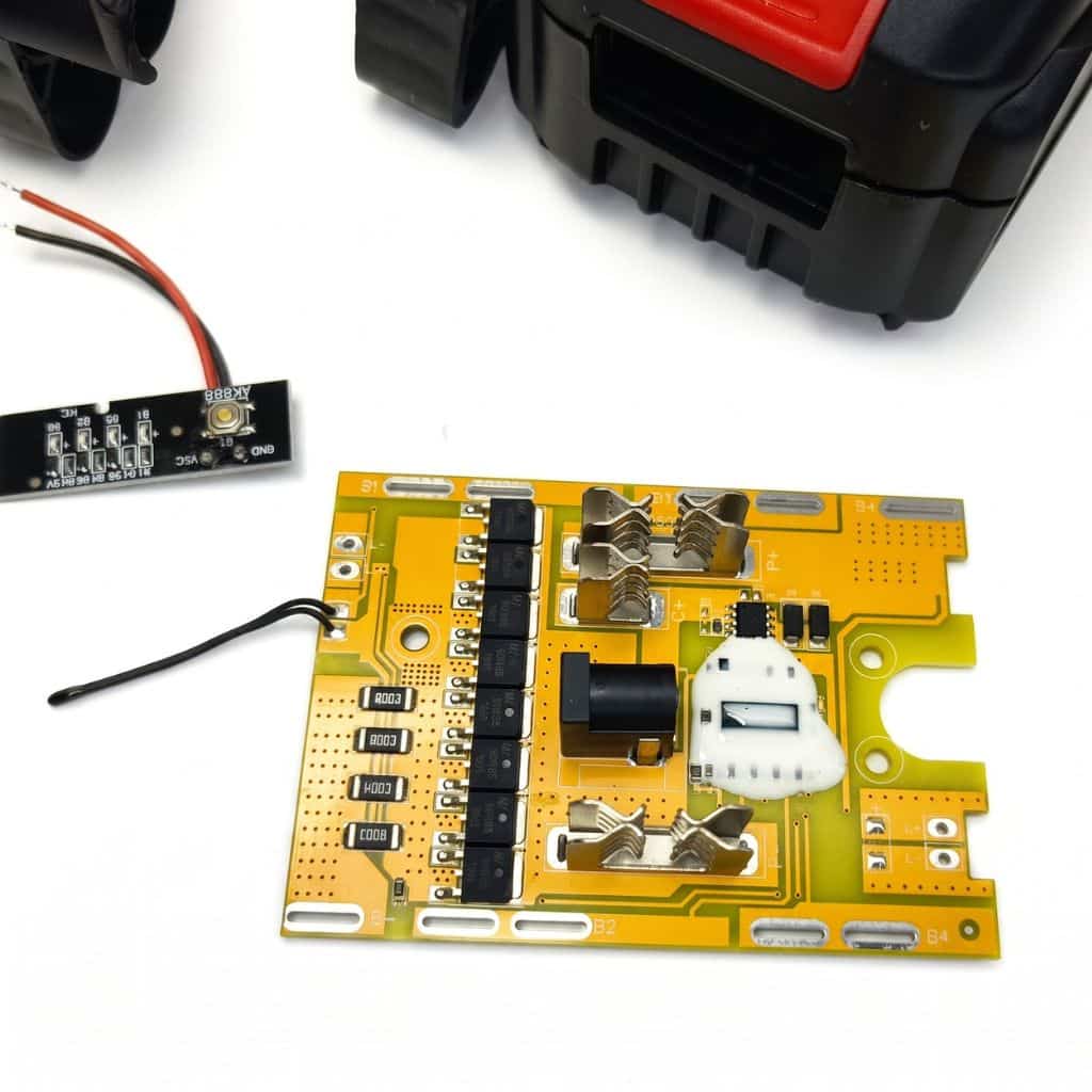 Корпус для акумулятора 21В Makita 5S2P на 10 18650 з BMS та LED індикацією - Зображення 3