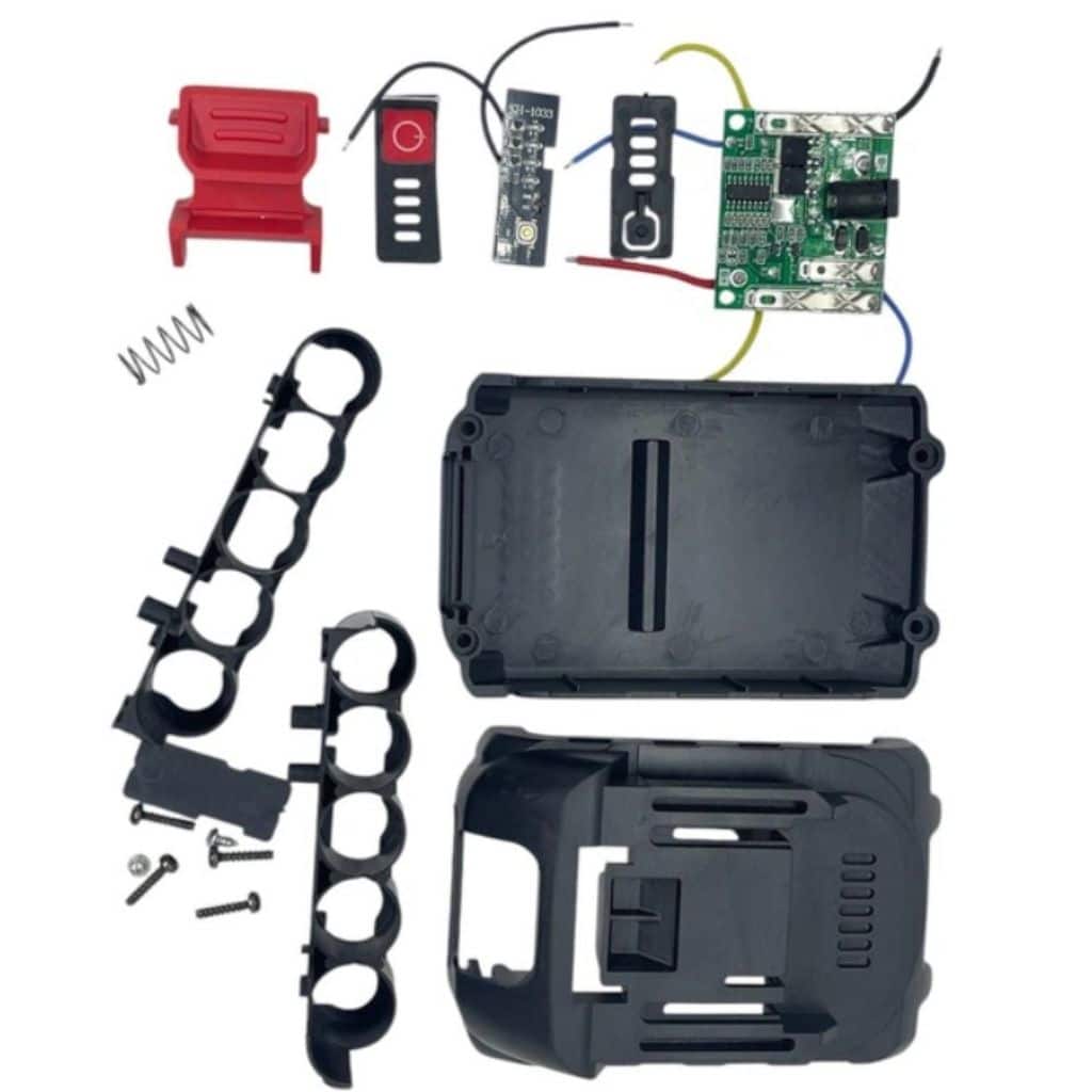 Корпус для акумулятора 21В Makita 5S1P на 5 18650 з BMS та LED індикацією - Зображення 7