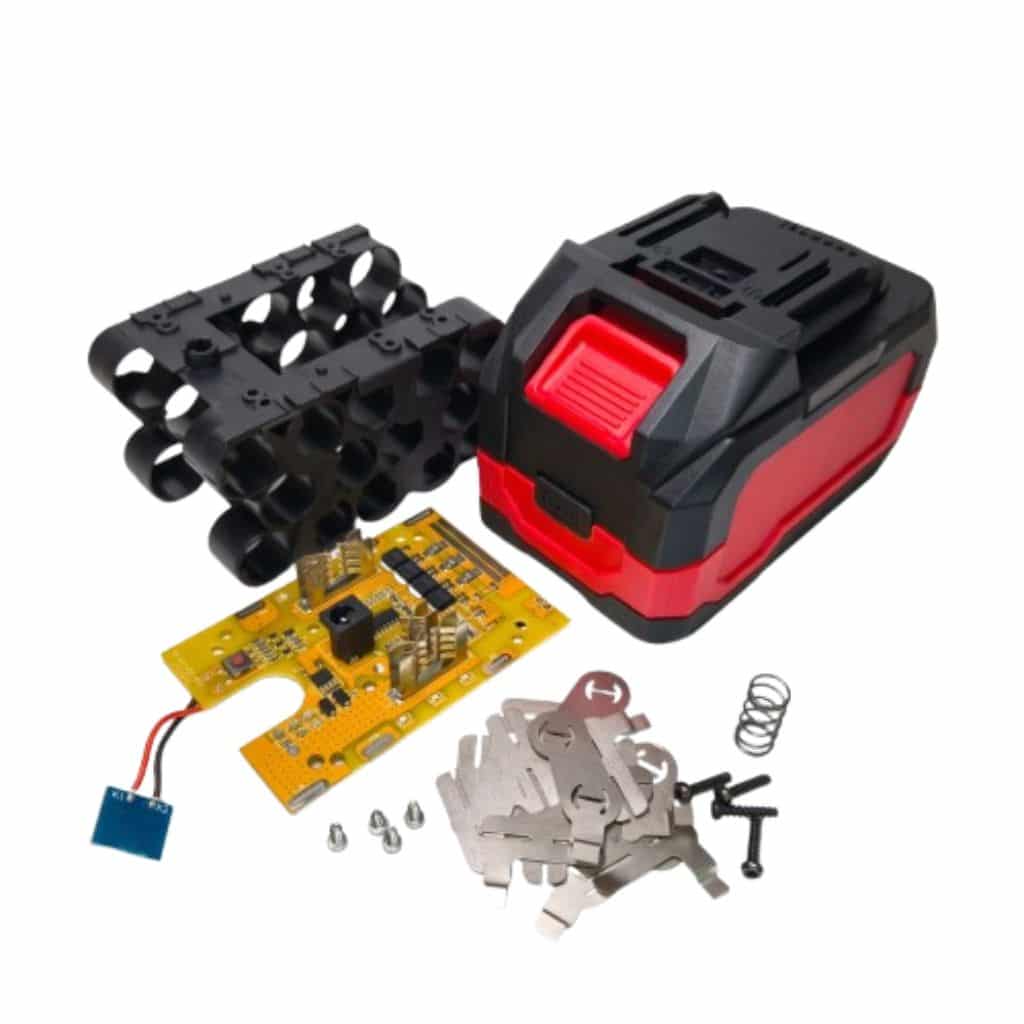 Корпус для акумулятора 21В Makita 5S3P на 15 18650 з BMS та LED індикатором