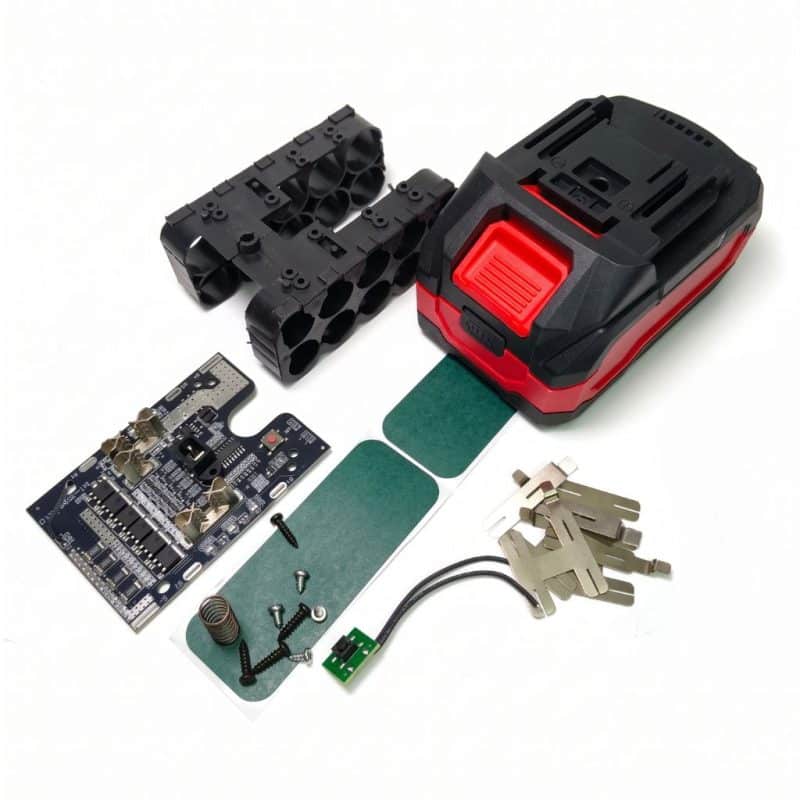 Корпус для акумулятора 21В Makita 5S2P на 10 18650 з BMS та LED індикатором